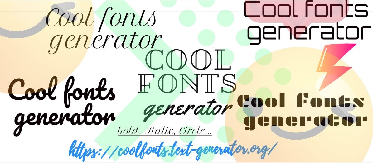 Cool Fonts Generator